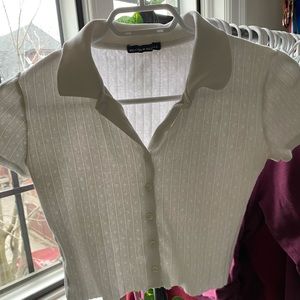Brandy Melville Collared Top